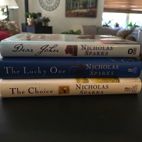 Nicholas Sparks Hardcover Books Set - The Choice The Lucky One Dear John - Picture 3 of 10